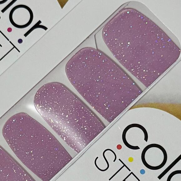 New Color Street “Glamsterdam” Sweet Litter-Topped Lavender Nail Strips - Picture 1 of 1